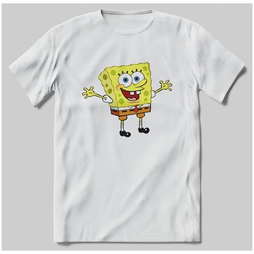 фото Футболка с принтом мультфильм губка боб 5 brut-shop