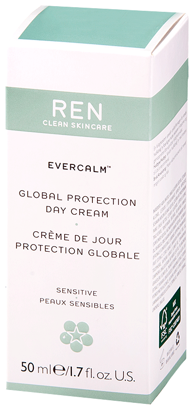 REN Evercalm Global Protection Day Cream Дневной защитный крем для лица, 50 мл