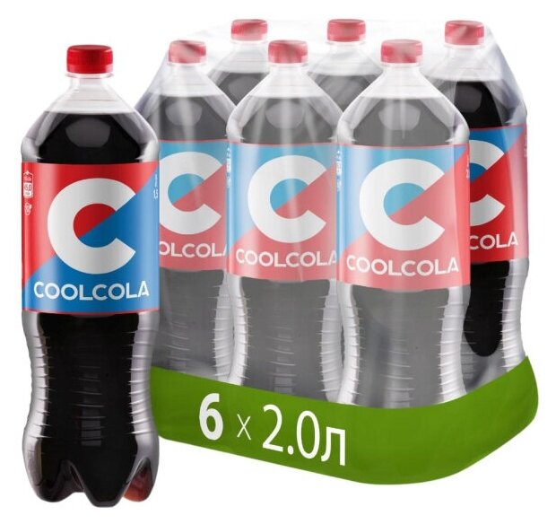 Напиток Cool Cola сильногаз. ПЭТ 2л 6шт/уп