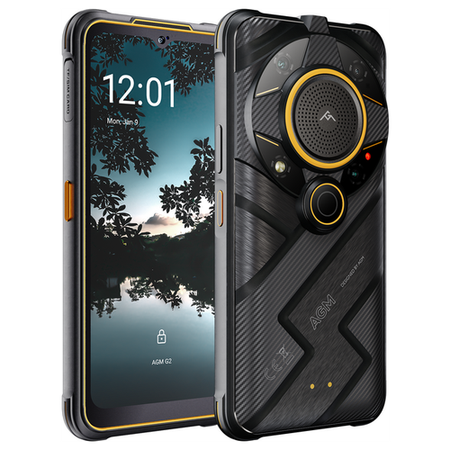 Смартфон AGM Glory G2 8/256 ГБ, Dual nano SIM, black смартфон agm glory pro 8 256 гб dual nano sim черный