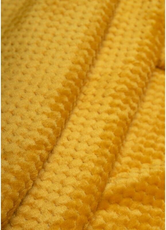 TexRepublic Плед Flavi цвет: желтый (150х200 см) - фотография № 3