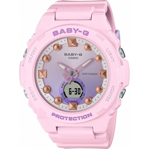 Наручные часы CASIO Наручные часы Casio BGA-320-4AER, розовый