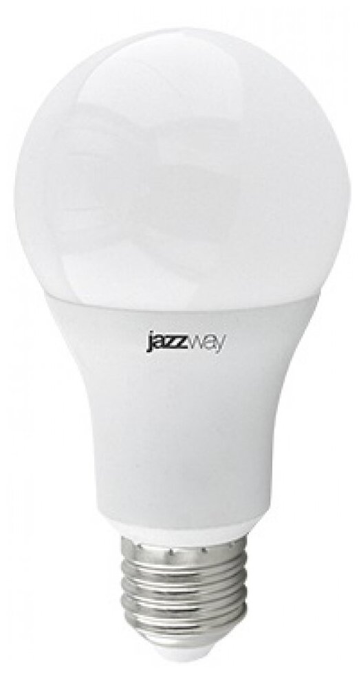 Светодиодная лампа JAZZWAY PLED-SP 20Вт A65 4000К нейтр. бел. E27 230В/50Гц 5019669