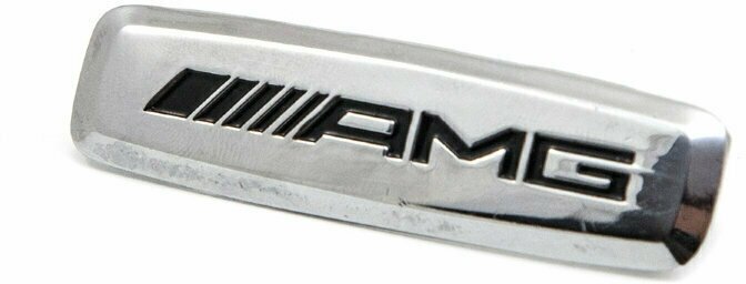 Шильдик (логотип) Amg металлический/для автоковриков/сумок/папок