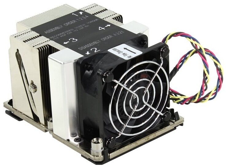 Вентилятор SuperMicro Active CPU Heat Sink Socket LGA3647-0 - фото №4