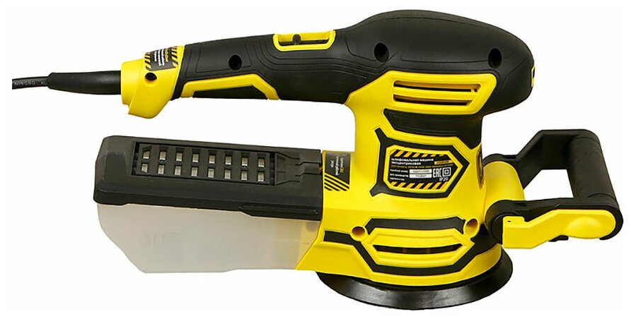 шлифмашина эксцентриковая HANSKONNER HOS8145R 450Вт 125мм - фото №3