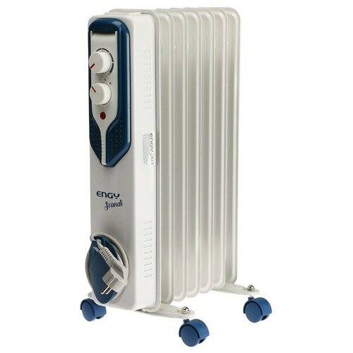 Обогреватель ENGY EN-2507 маслянный 1500 Вт 20 м 7 секций белый 410500₽
