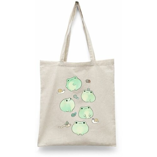 фото Сумка шоппер каждому своё, бежевый