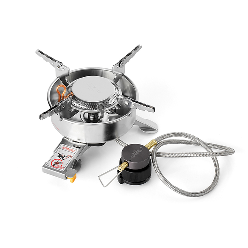 Горелка KOVEA TKB-N9703-1L Expedition Stove Camp-1 серебристый горелка газовая kovea kb 1006 hose stove camp 5 серебряный