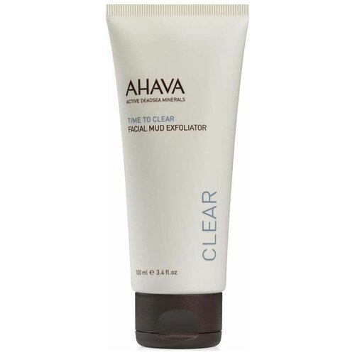 AHAVA пилинг для лица Time To Clear грязевый, 100 мл скрабы и пилинги для лица ahava time to clear грязевый пилинг для лица