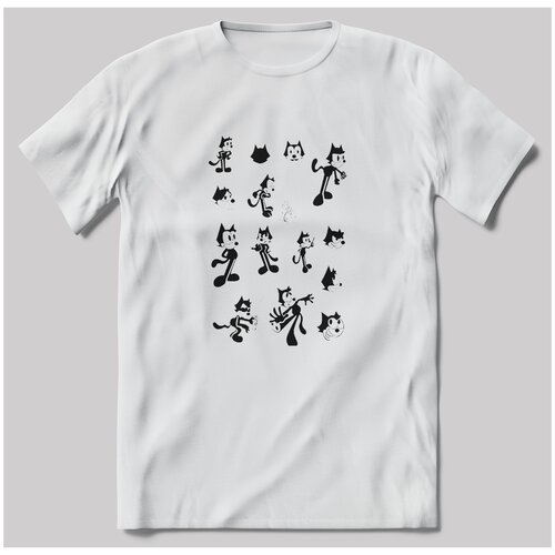 фото Футболка с принтом felix the cat 11 brut-shop