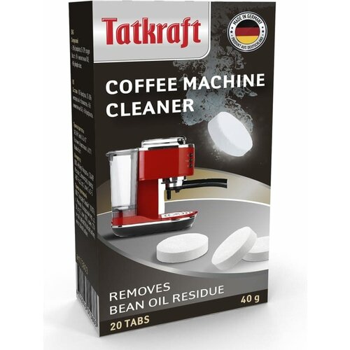 Таблетки для кофемашины от кофейных масел Tatkraft с активным кислородом, 20шт