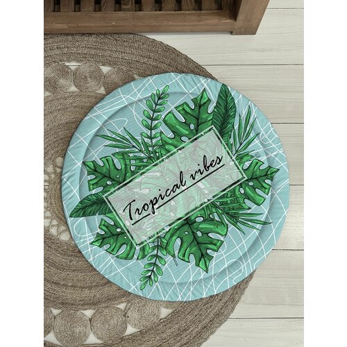 Коврик для ванной круг 70 см sfer.tex