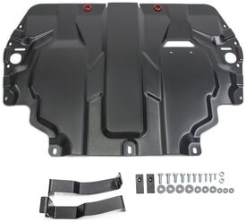 Защита картера двигателя и коробки передач Автоброня 111.05107.1 для SEAT, Skoda, Volkswagen