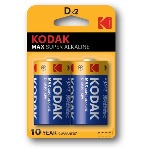 Батарейка kodak lr20 d блистер 2шт