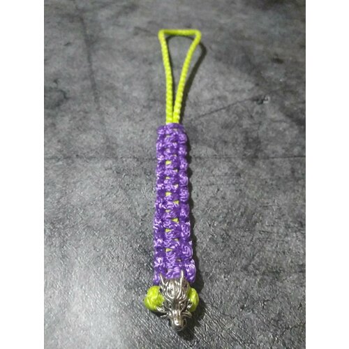 Брелок Pine Art, фиолетовый, серебряный