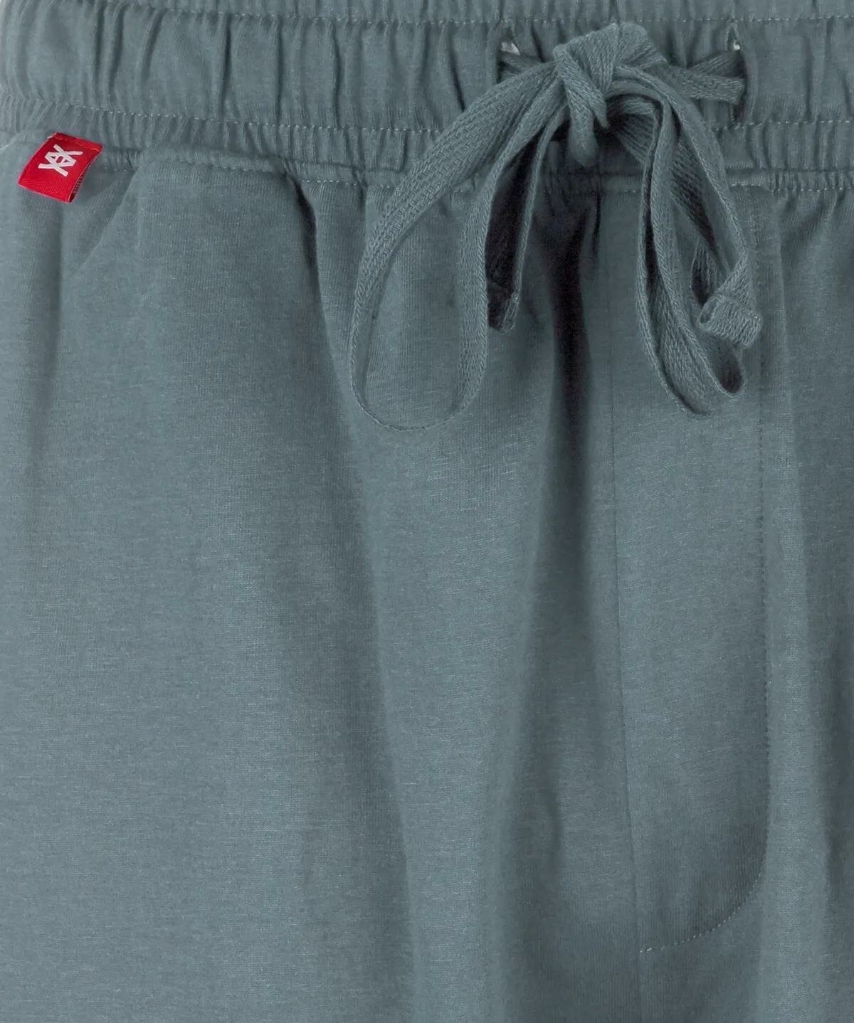 NMB-039 Шорты домашние пижамные мужские Atlantic - размер: XL, цвет: Хаки - фотография № 5