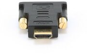 Переходник HDMI-DVI Cablexpert A-HDMI-DVI-1 19M/19M золотые разъемы