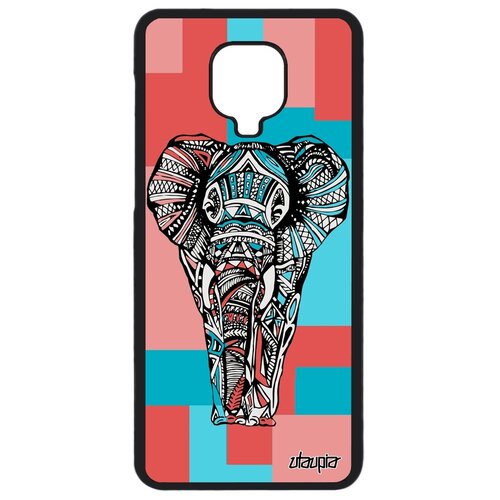 фото Чехол на смартфон xiaomi redmi note 9s, "слон" саванна мудрый utaupia