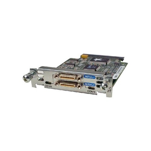 Модуль Cisco WIC-2T 2-Port Serial WAN Interface Card (800-03181-01D0) smallest sim800l gprs gsm module microsim card core board quad band ttl serial port