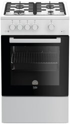 Газовая плита Beko FSG52010FW, белый