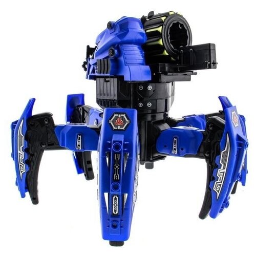 Радиоуправляемый боевой робот-паук Keye Toys Space Warrior, синий 9006-1
