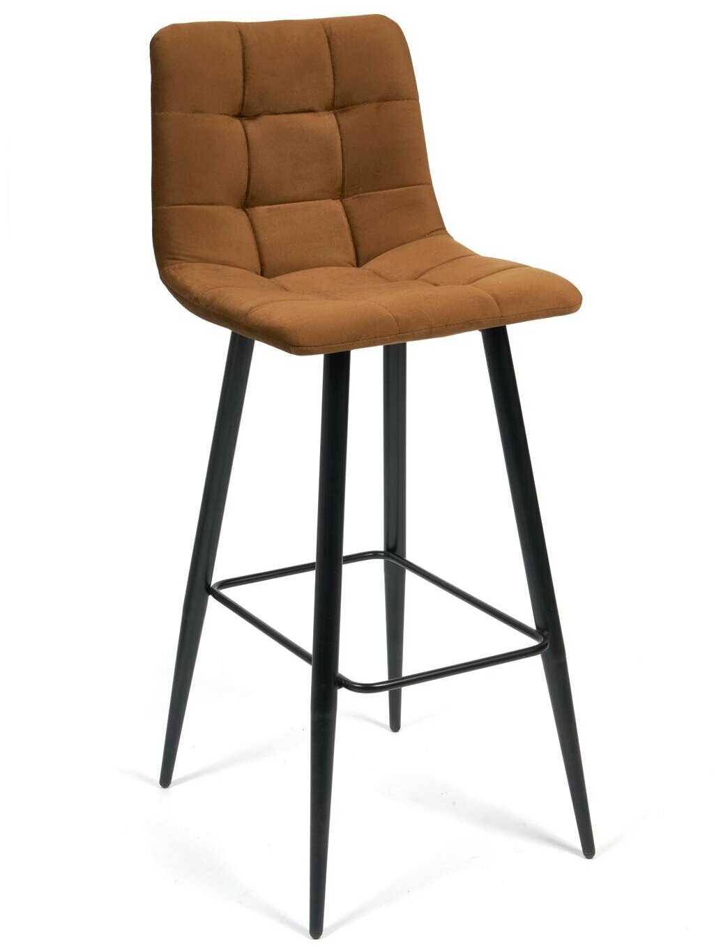 Стул барный TetChair Chilly 7095 brown barkhat