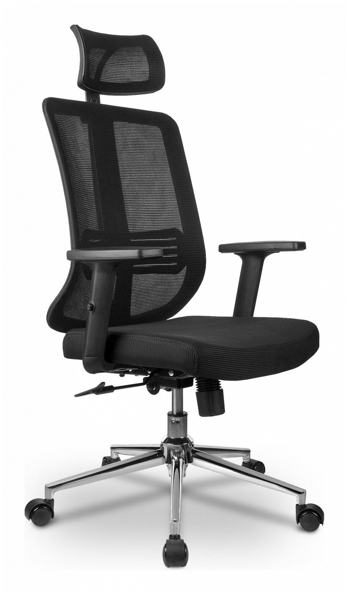 Кресло офисное Riva Chair RCH A663 Чёрная сетка