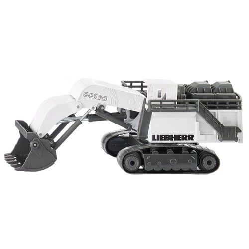 Экскаватор Siku горный Liebherr R9800 (1798) 1:87, 34 см, белый транспорт экскаватор worxx модель liebherr a918 litronic шаук lena