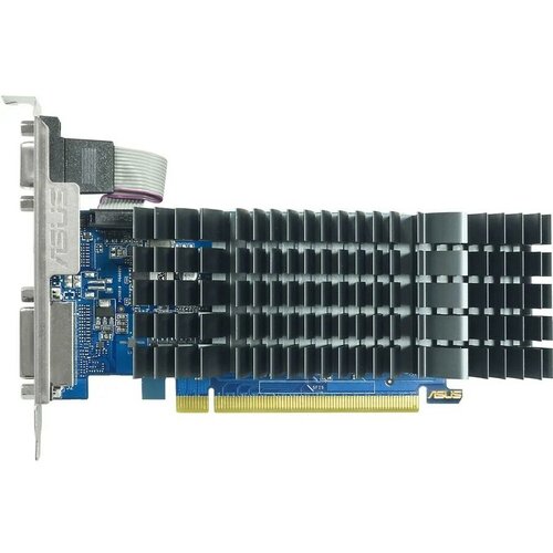 Asus Видеокарта PCI-E GT710-SL-2GD3-BRK-EVO NVIDIA GeForce GT 710 2048Mb 64 DDR3 954 5012 DVIx1 HDMIx1 CRTx1 HDCP Ret low profile