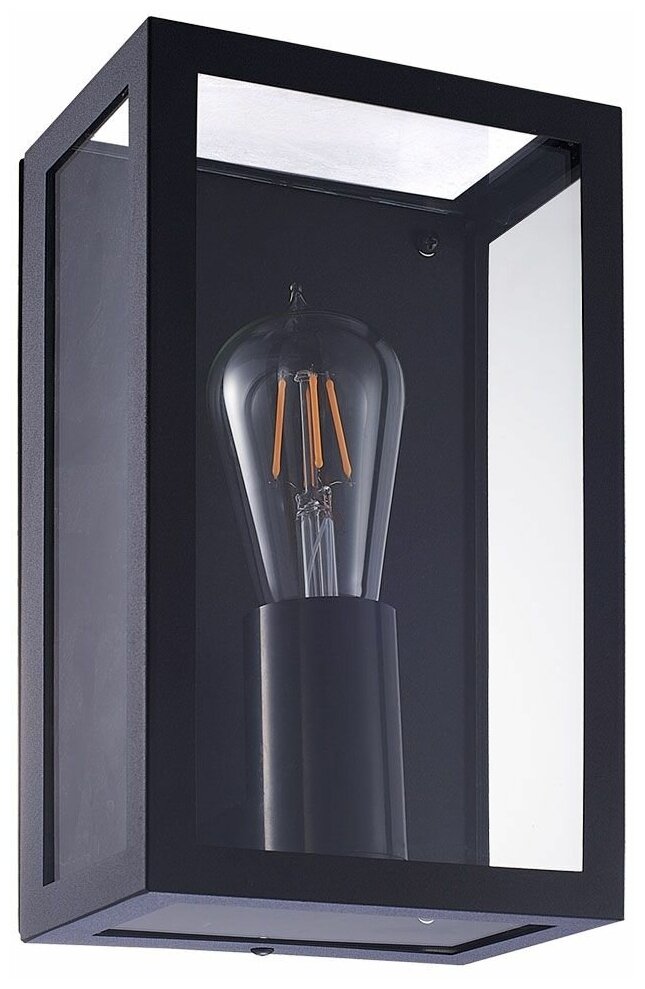 Светильник уличный настенный Arte Lamp Belfast A4569AL-1BK