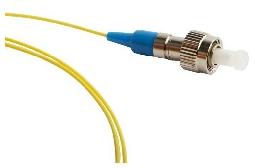 Пигтейл волоконно-оптический Hyperline FPT-B9-9-FC/UR-1M-LSZH-YL SM 9/125 (OS2), FC/UPC, 1 м, LSZH