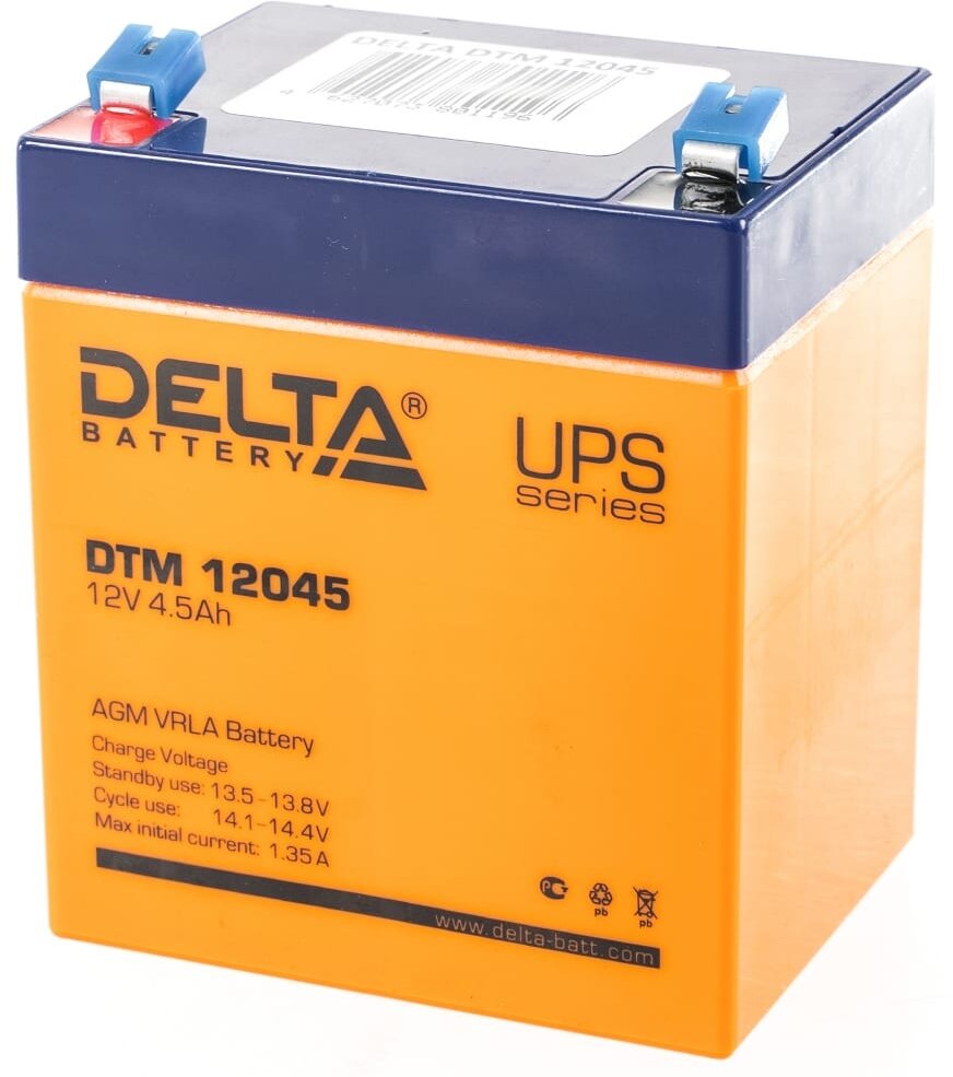 DELTA Battery DTM 12045 2 шт. 12В 4.5 А·ч