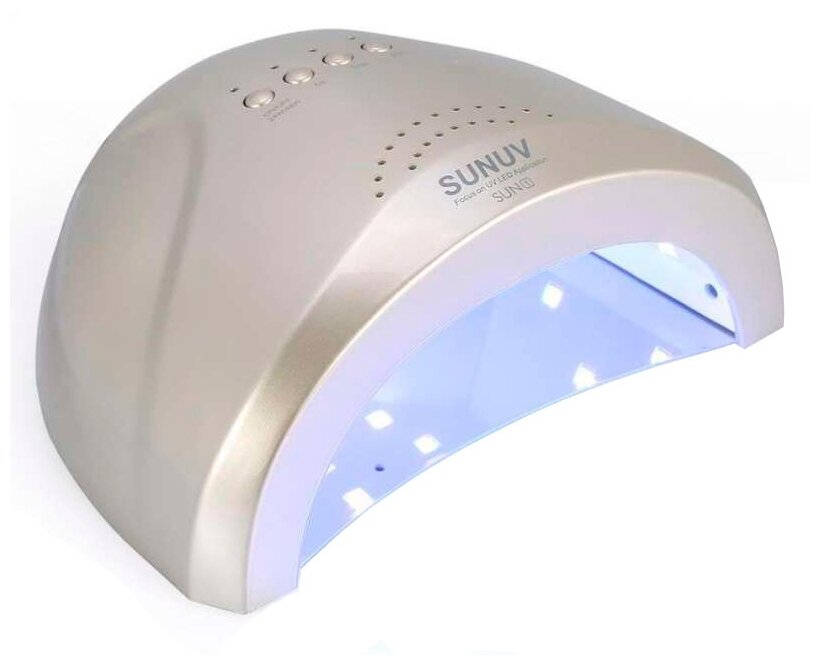 SUNUV, Лампа UV/LED Sun 1, 48W, золотая