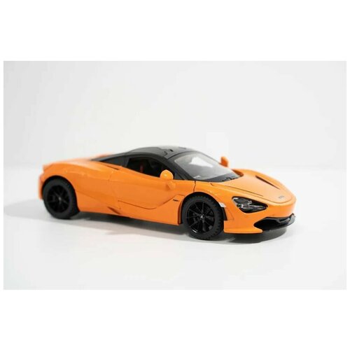 Масштабная модель McLaren 720S оранжевый / Макларен / машинка