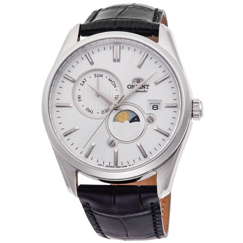 Наручные часы ORIENT, коричневый, серебряный наручные часы orient серебряный коричневый