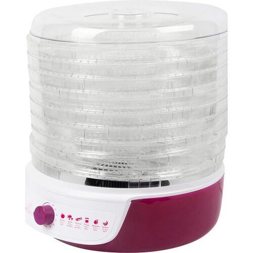 Сушилка электрическая 500 Вт 8 поддонов для самостоятельного приготовления полезного и вкусного перекуса Модель крайне универсальна - она подойдет для приготовления пастилы грибов бананов абрикосов яблок и тд 1409300₽