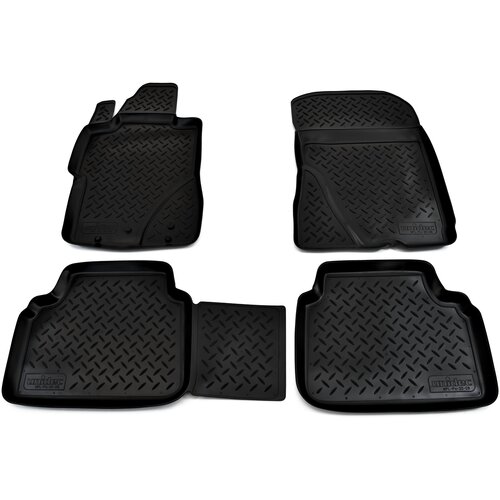 фото Коврики в салон полиуретан norplast honda civic 4d 06- черный комплект npl-po-30-08 norplast арт. npl-po-30-08