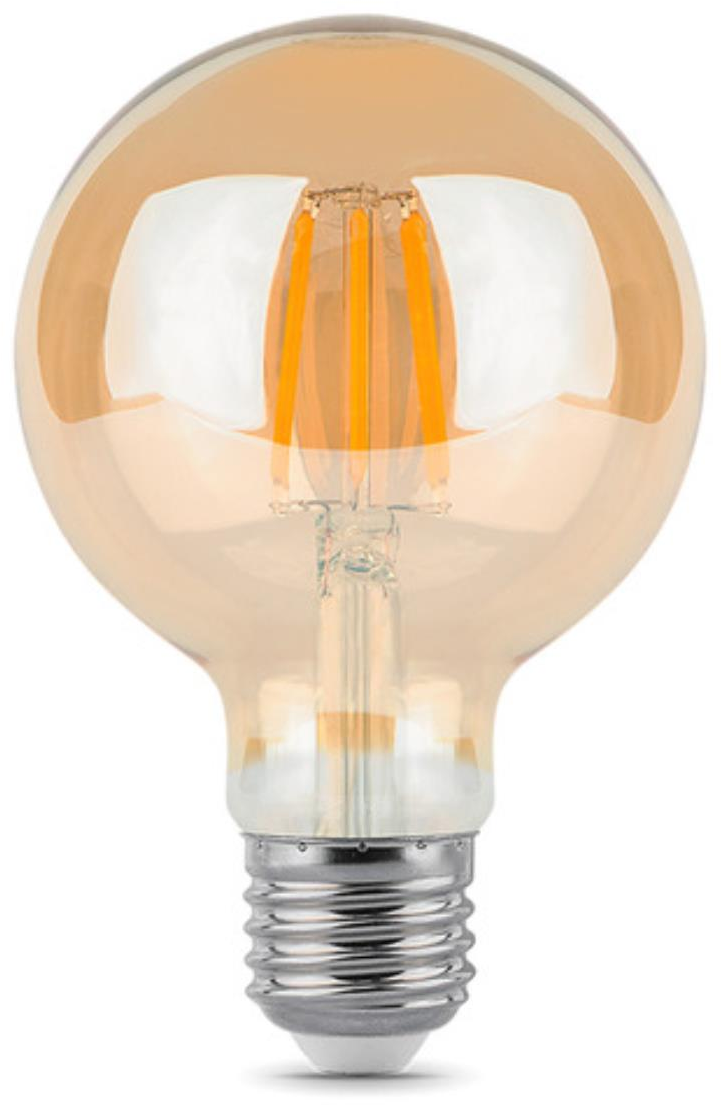 Лампа LED GAUSS E27, шар, 6Вт, G95, одна шт. [105802106] - фотография № 4
