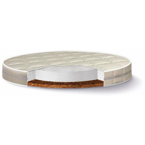 фото Матрас детский nuovita fascino (круглый)75 см, бежевый