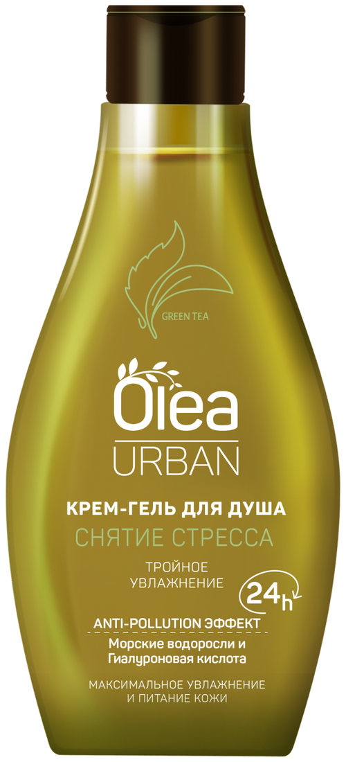 Крем-гель для душа Olea Urban Снятие стресса, 300 мл, 306 г