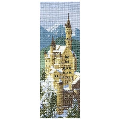 Neuschwanstein Castle (Замок Нойшванштайн) #JCNC620C Heritage Схема для вышивания 11 x 31 см Счетный крест 3d пазл нойшванштайн germany neuschwanstein castle