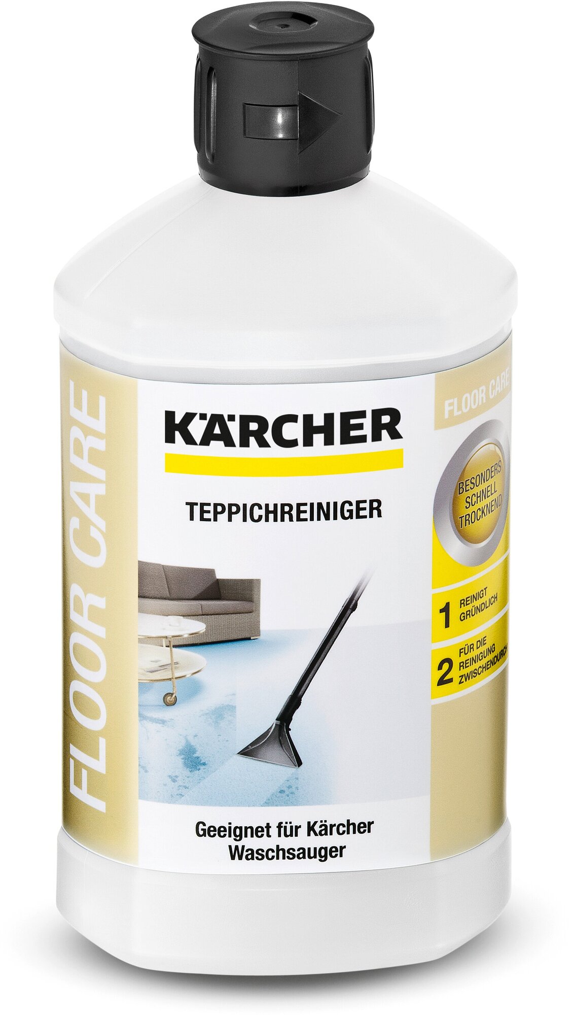 Средство для чистки ковров 3 в 1 Karcher RM 519, 1 л