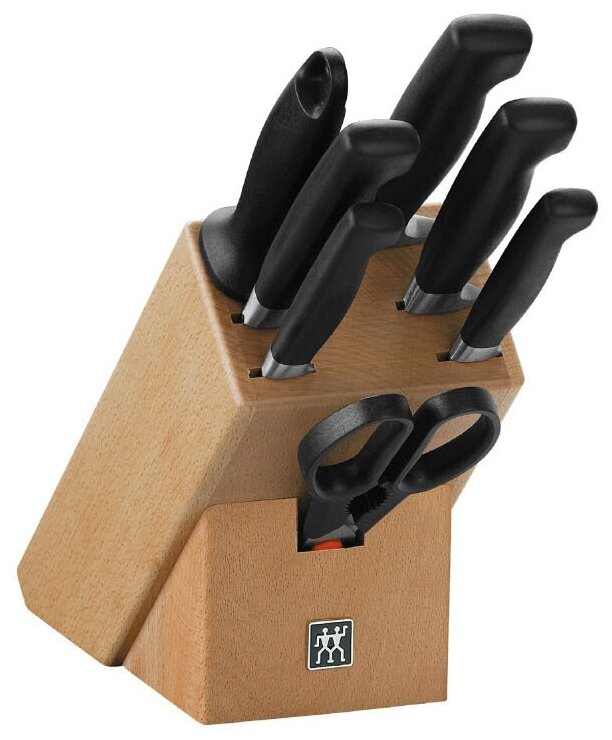 Набор ножей в подставке, 8 пр, ZWILLING Four Star