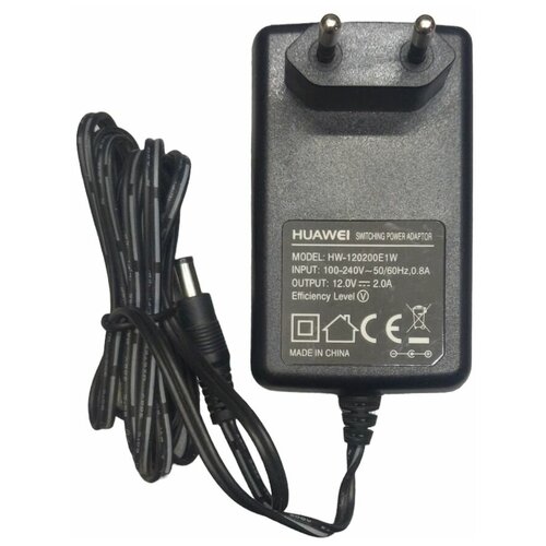 Блок питания (адаптер) 12V 2A HW-120200E1W блок питания адаптер 12в 5а ac dc adaptor 12v 5 5х2 5 50 60hz