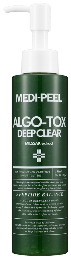 MEDI-PEEL очищающее средство 2 в 1 Algo-TOX Deep Clear, 150 мл, 210 г