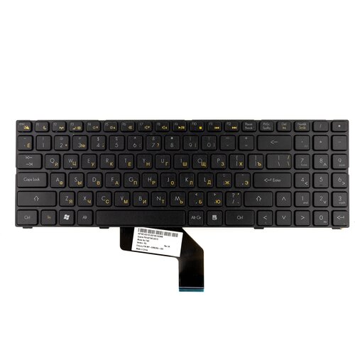 Клавиатура для ноутбука DNS TWC 580 p/n: TWC-N13P-GS, MP-09R63SU-920 russian laptop keyboard for dns twc k580s i5 i7 d0 d1 d2 d3 k580n twh k580c k620c aetwc700010 mp 09r63su 920 ru black new