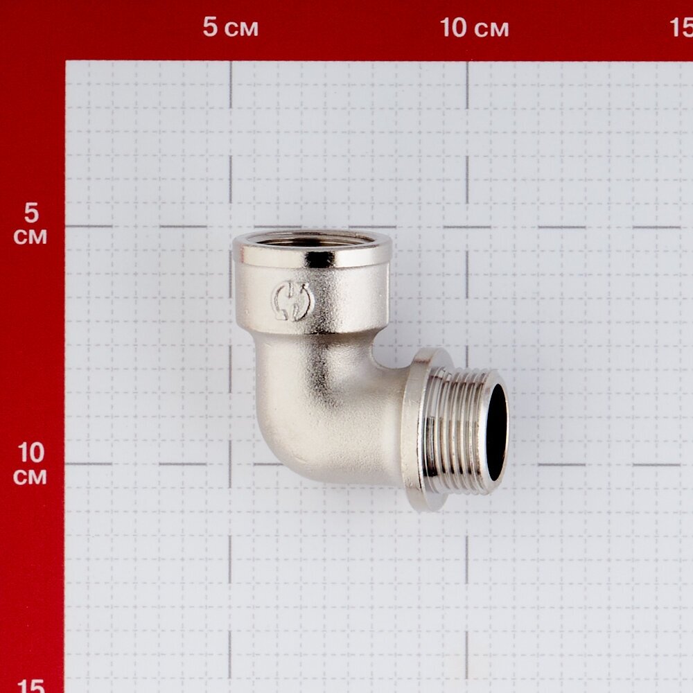 Фитинг резьба угольник 90° STOUT SFT-0016-000034