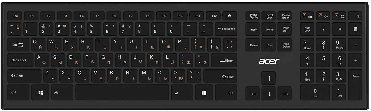 Клавиатура беспроводная Acer OKR010