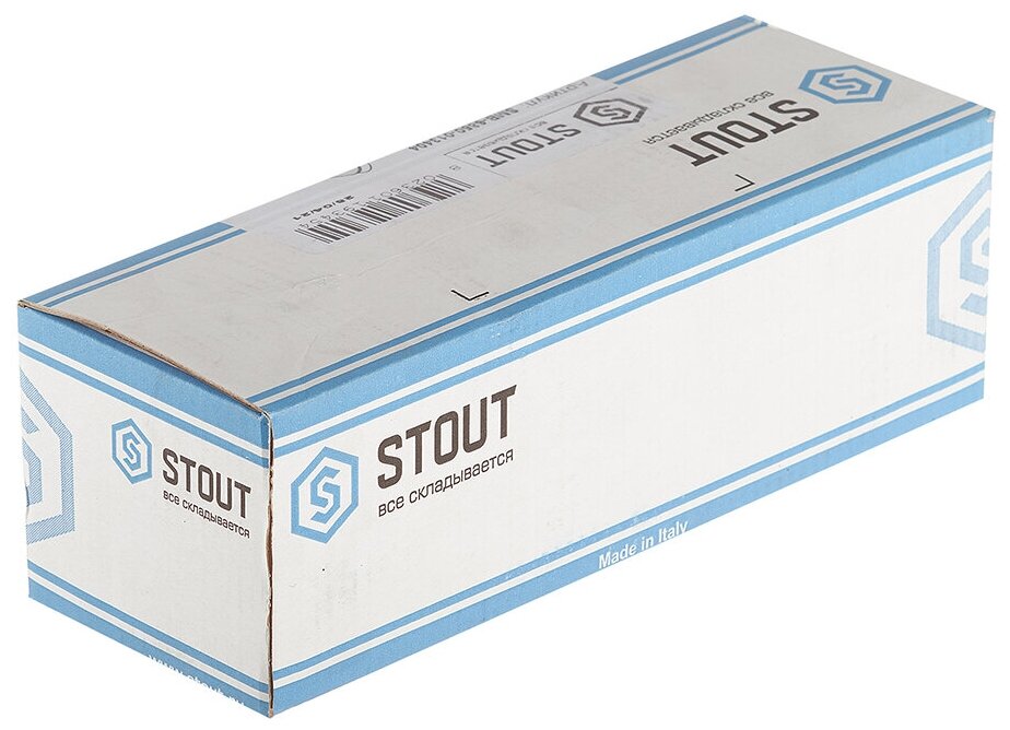 Коллектор регулирующий Stout на 4 отвода 1"x1/2" - фото №6